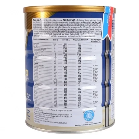 Sữa Ensure 850g