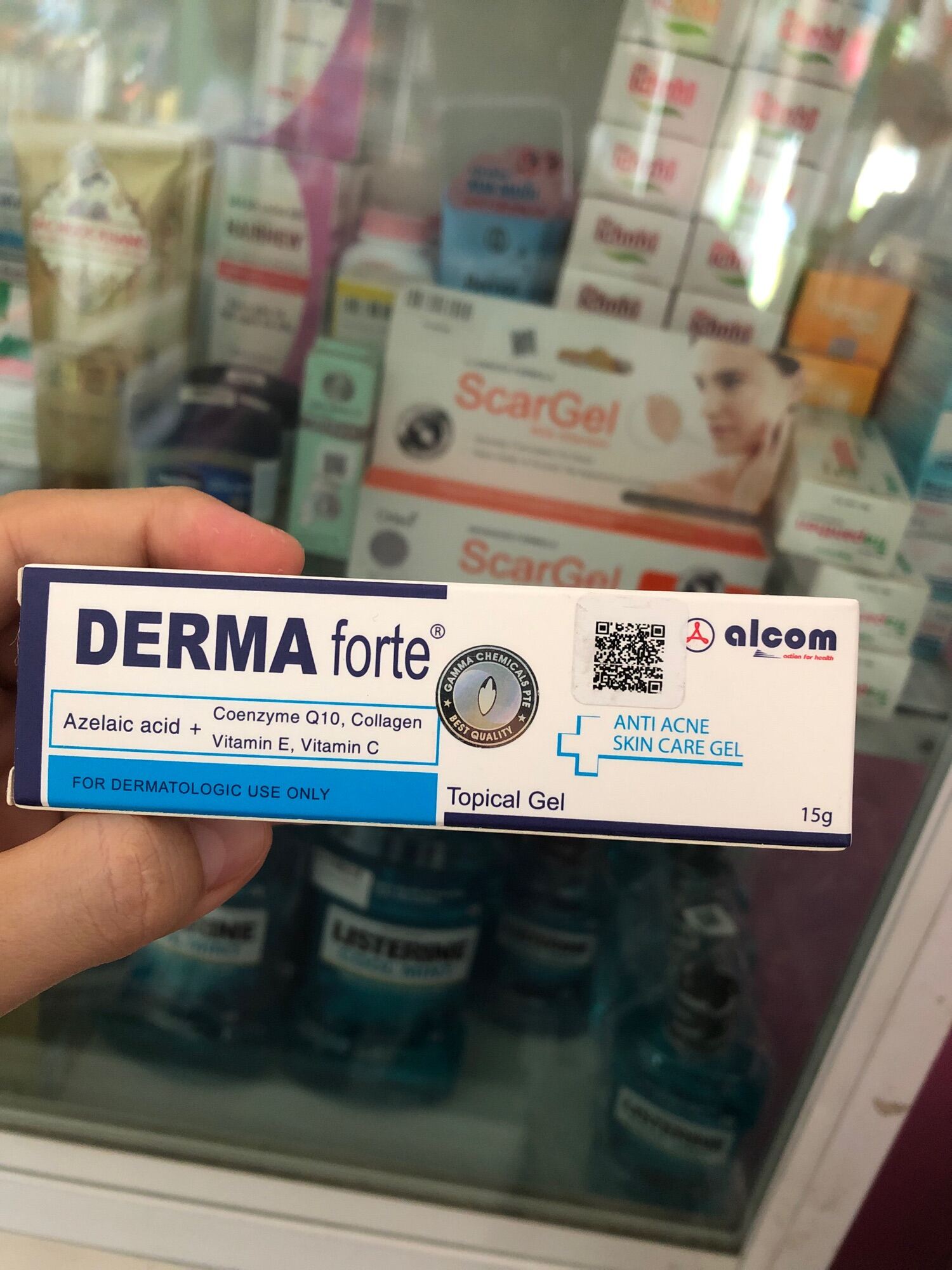 Gel giảm mụn,mờ thâm Demar forte