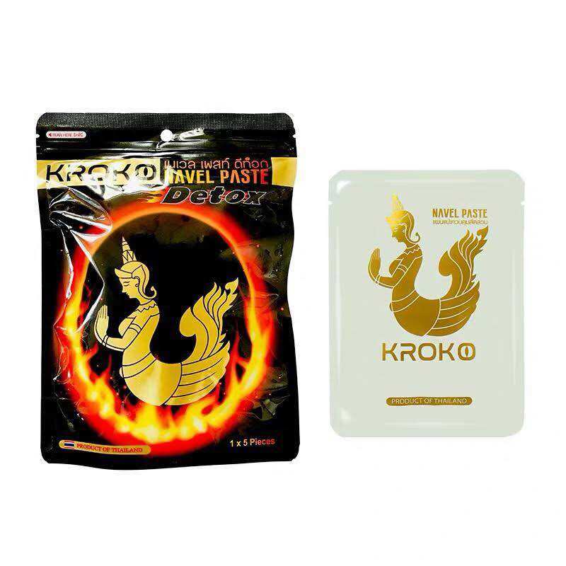 Gói 5 miếng dán tan mỡ kroko thái lan
