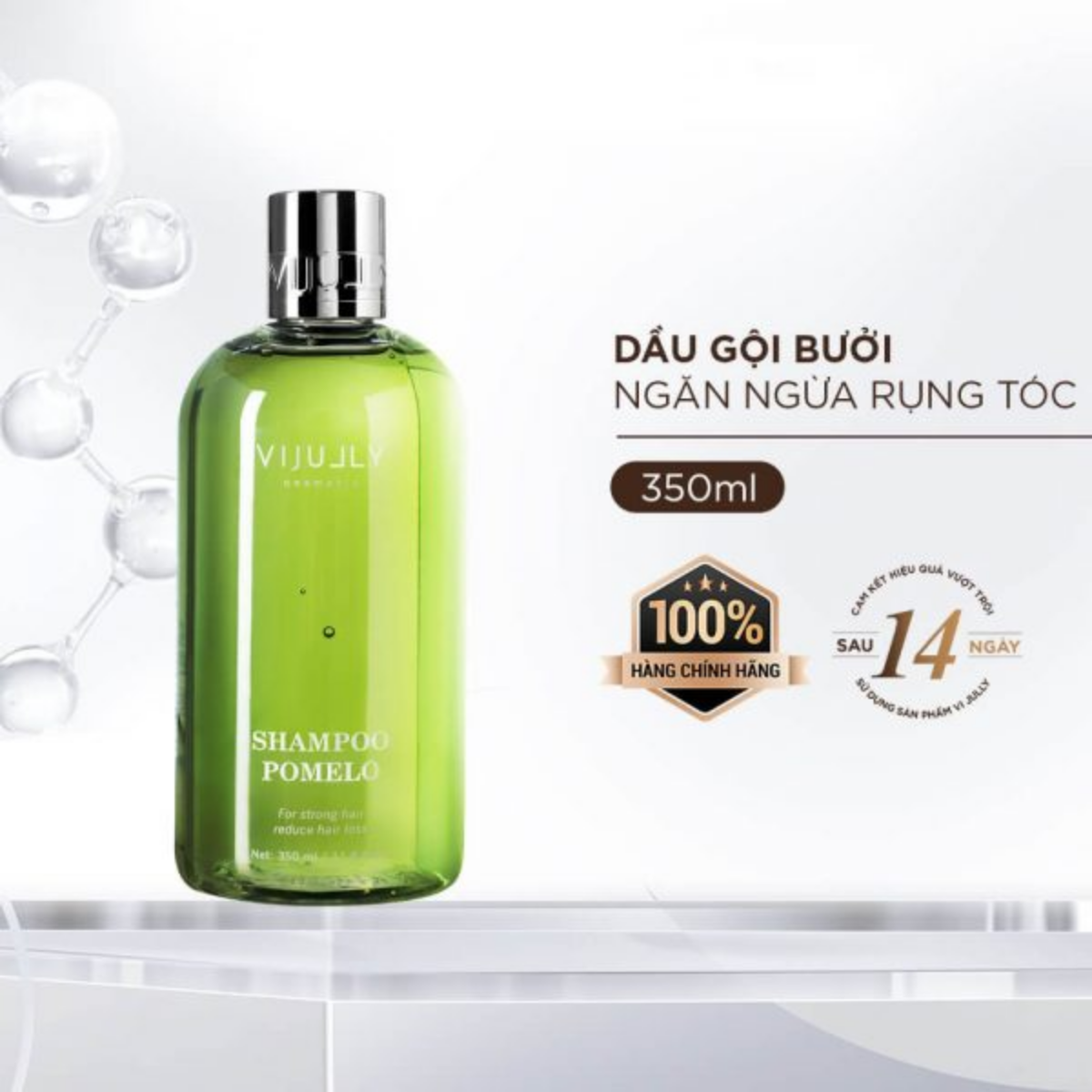 Dầu gội bưởi ngăn rụng tóc Vi Jully 350ml
