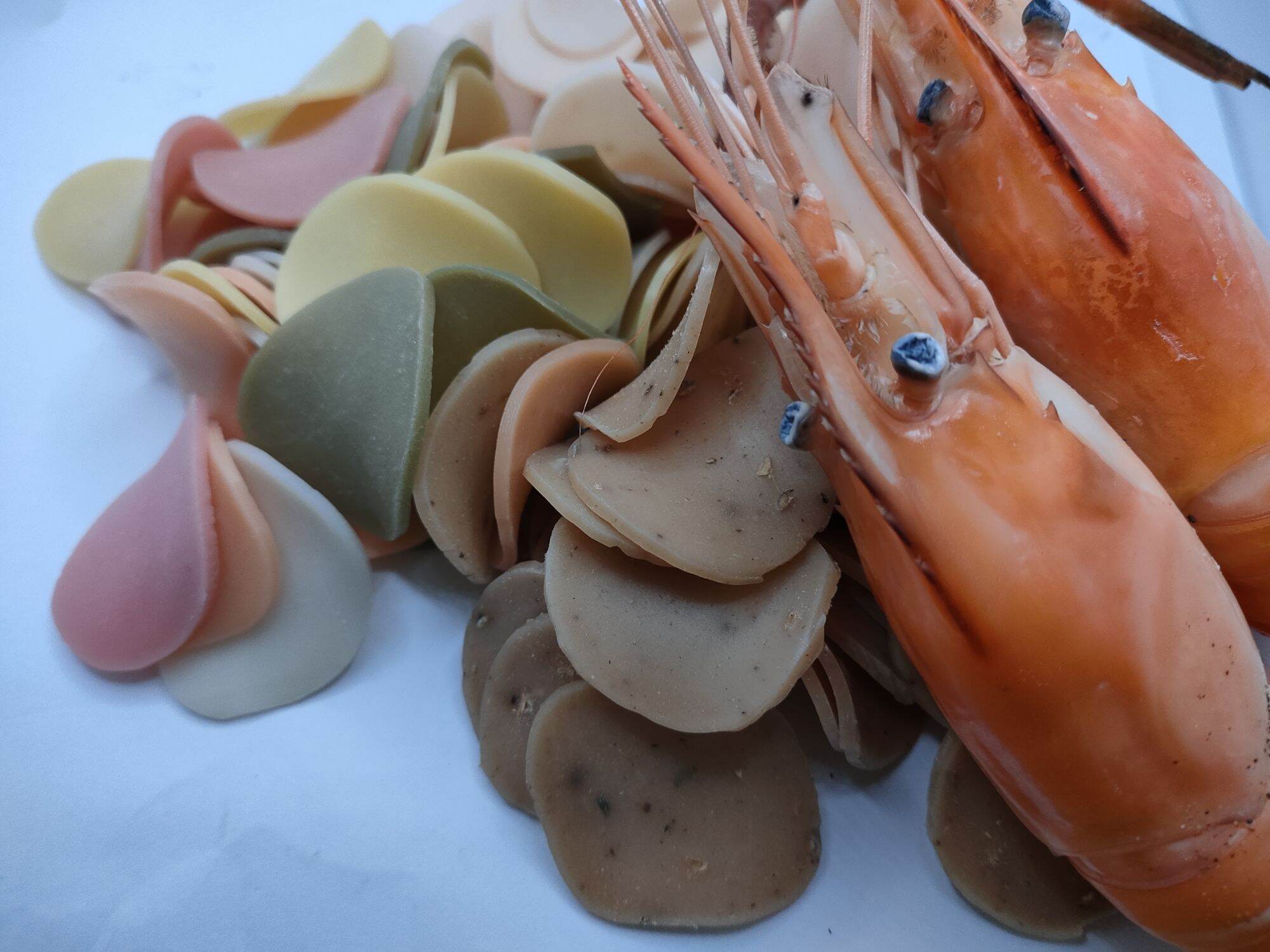 Bánh phồng 15% tôm tiêu đen 500gr
