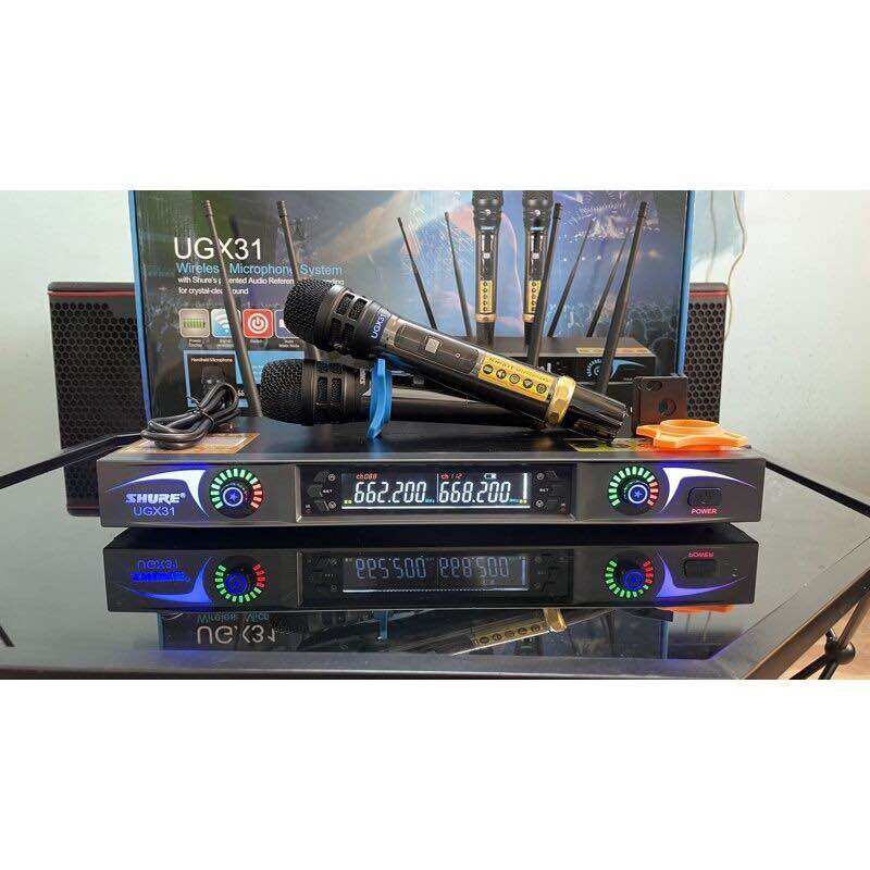 Mic Shure ugx 31 plus