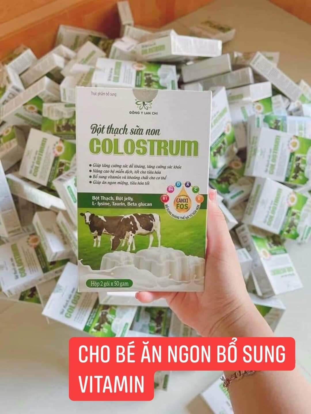 bột thạch sữa non