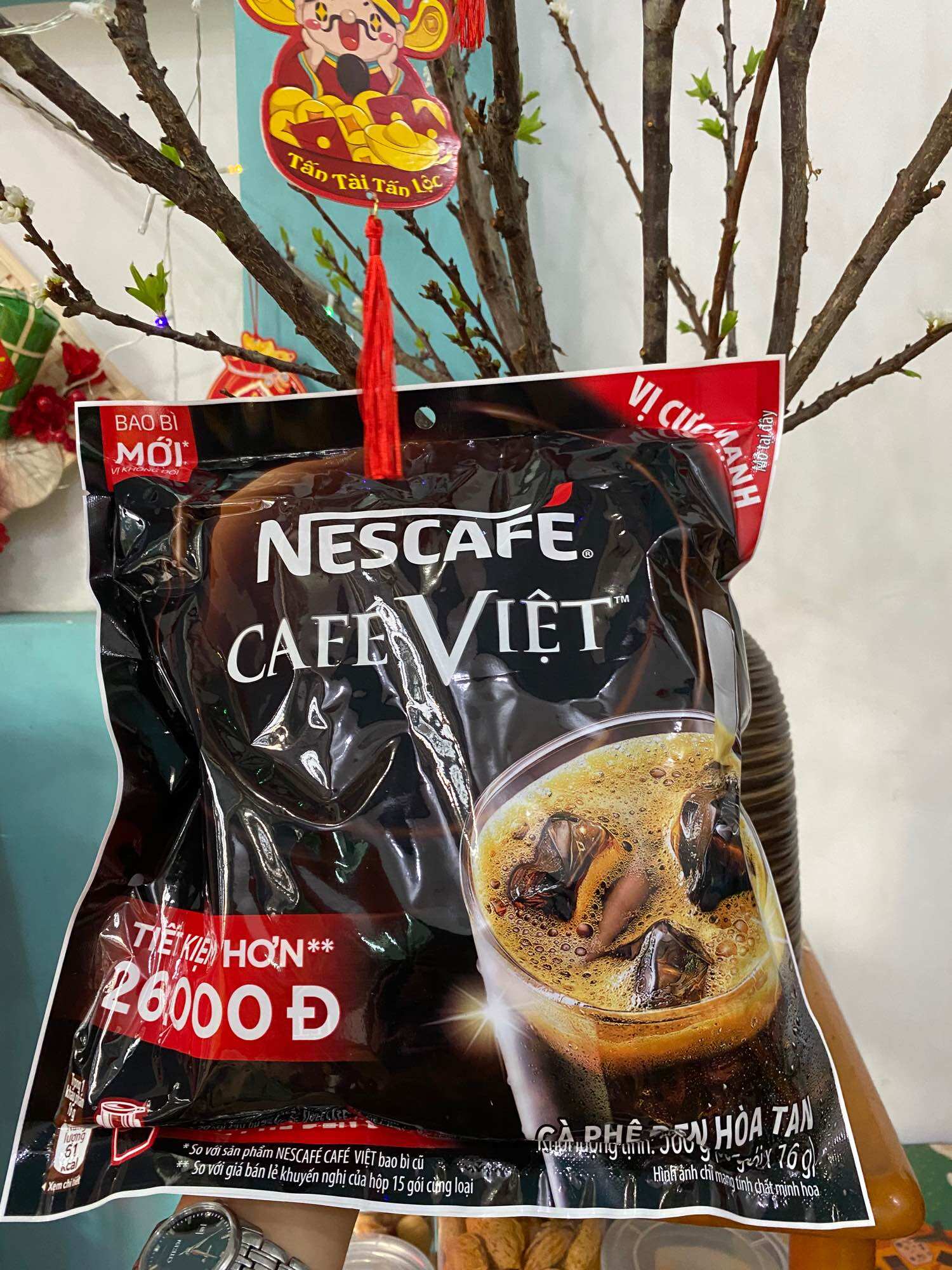 Nescafe Cà phê Việt-Combo 4 bịch Cafe Việt*35 gói*16g