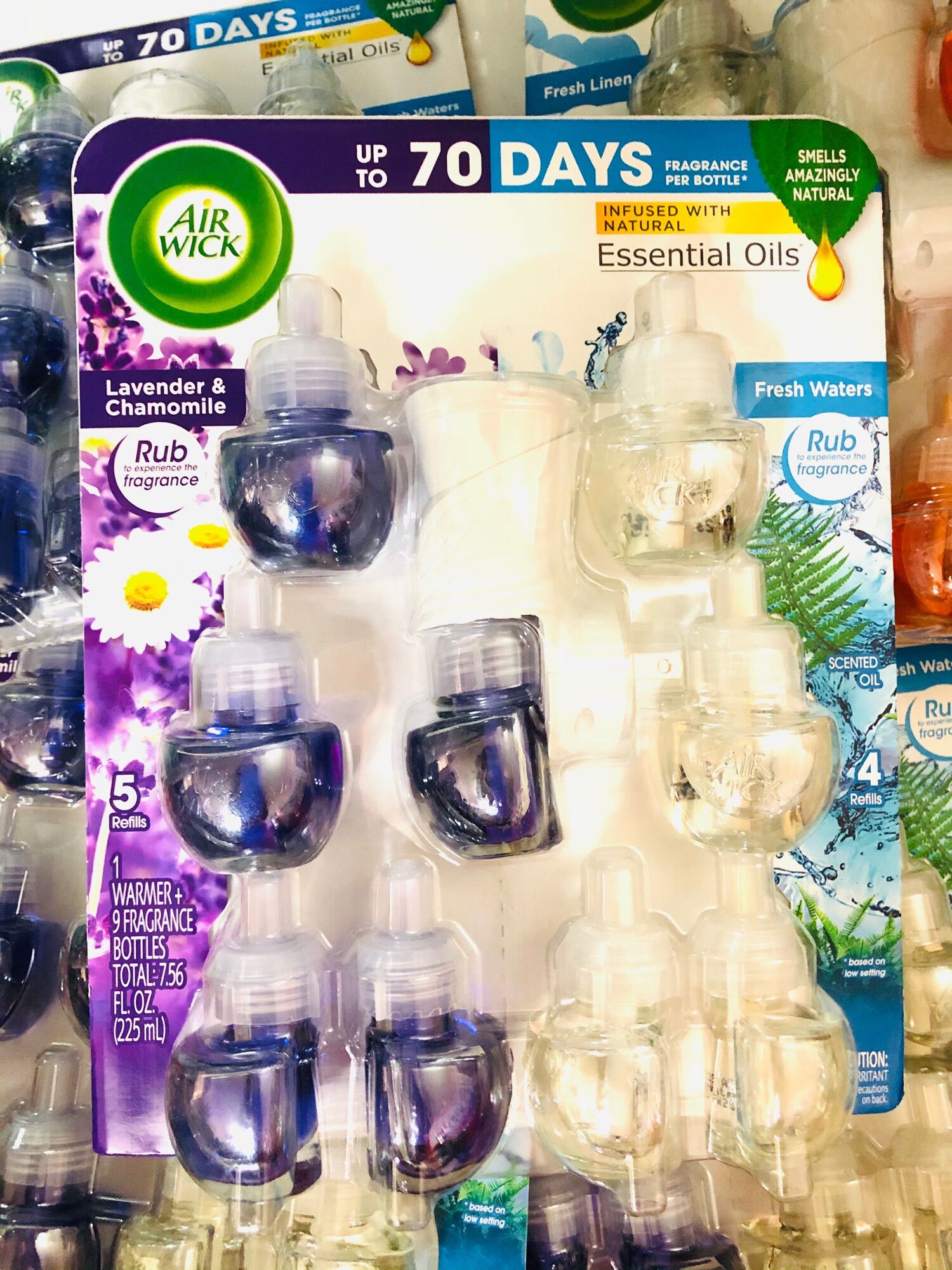 Set tinh dầu thơm phòng air wick 9 lọ