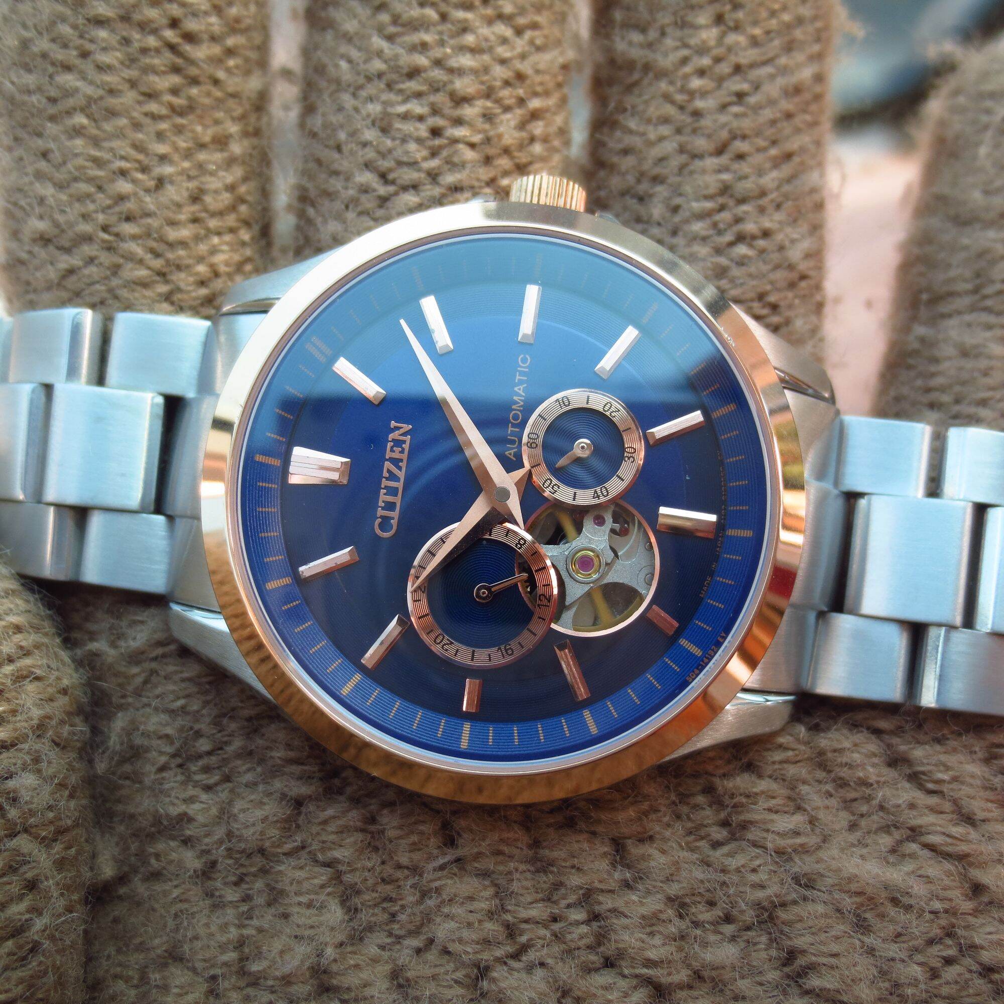 (❌ĐÃ 𝐁Á𝐍) ĐỒNG HỒ CƠ NAM CITIZEN AUTOMATIC - TỰ ĐỘNG NẠP CÓT - NHẬT BÃI XỊN