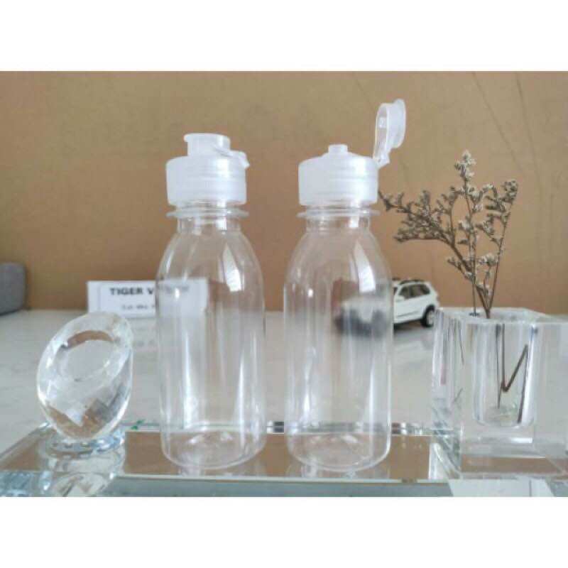 Chai nắp bật rỗng chiết mỹ phẩm 100ml