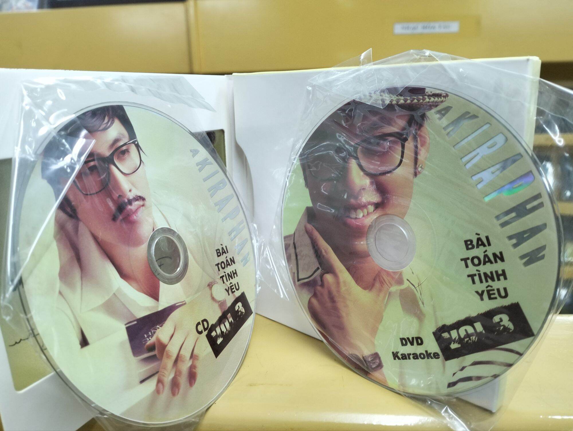 CD & DVD Akira Phan vol 3 - Bài toán tình yêu