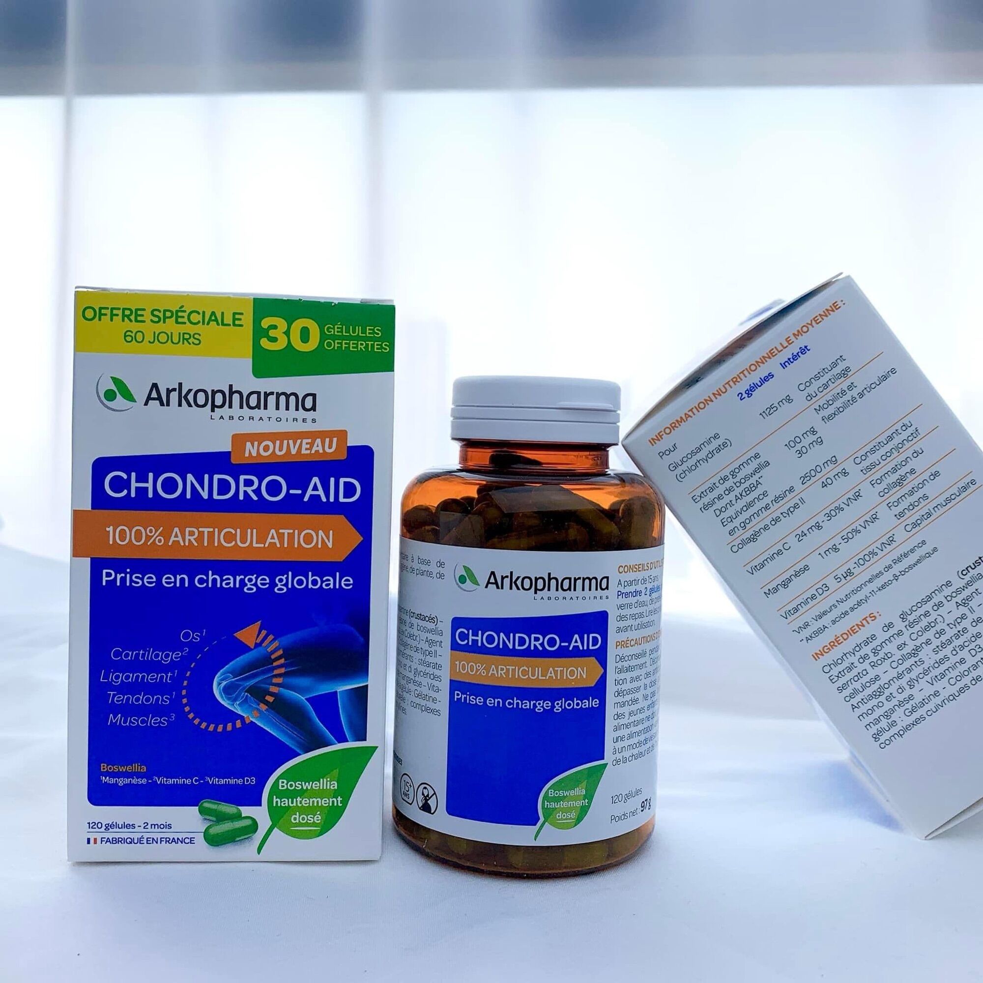 Arkoflex arkopharma - viên nang chondro-aid bổ xương khớp