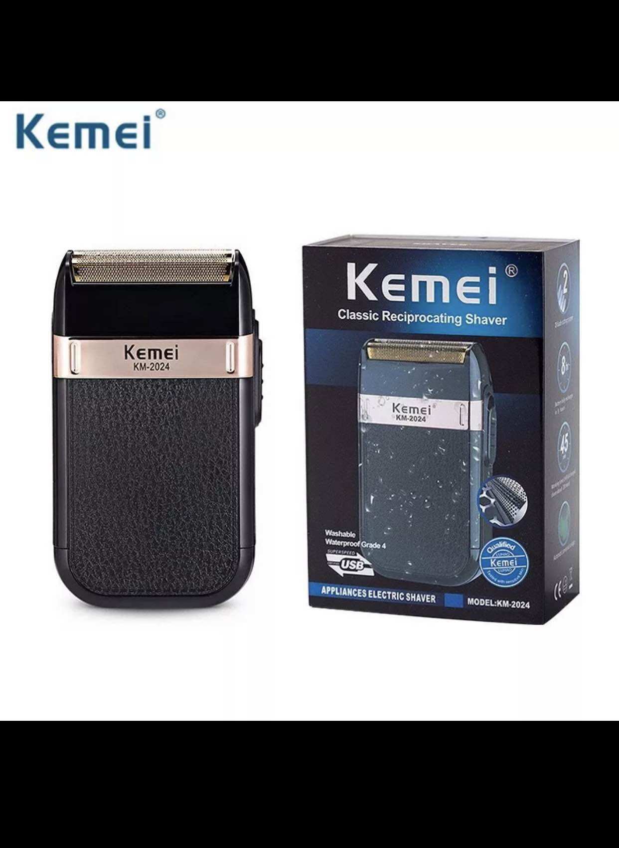 Máy cạo râu km-2024 #kemei