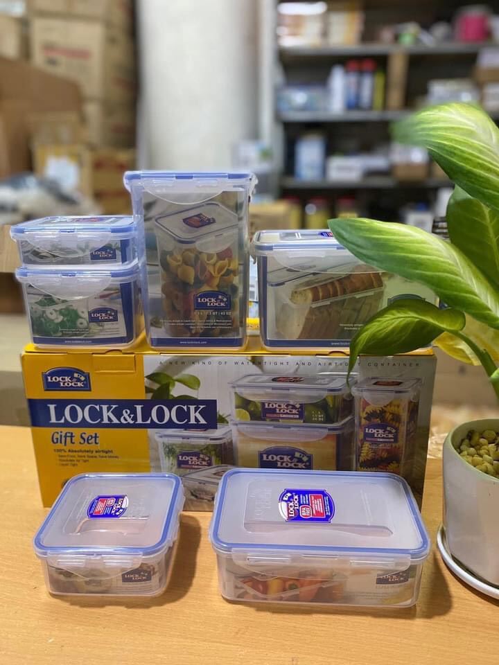 SET BỘ 6 HỘP NHỰA LOCK&LOCK HPL818