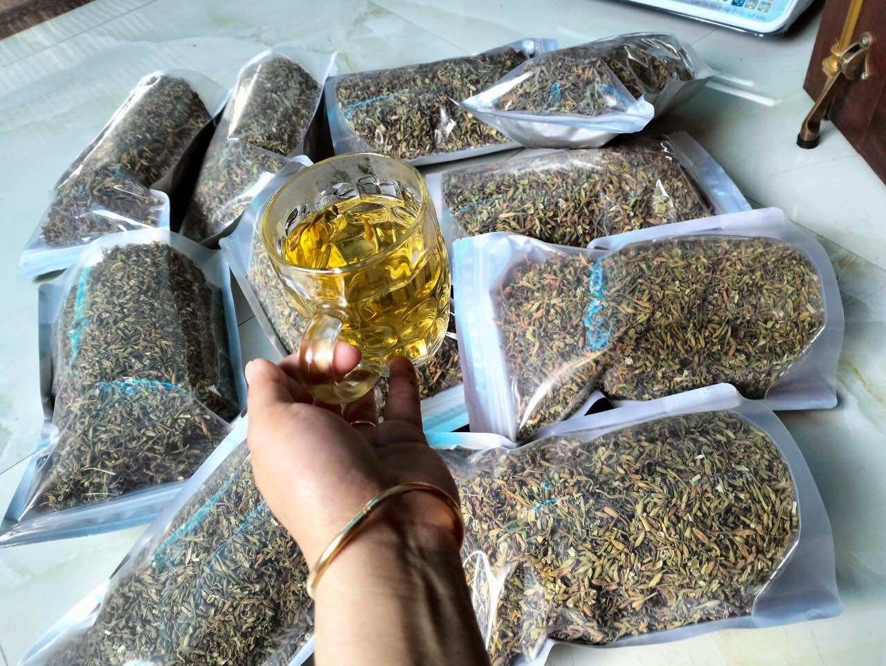 (Hàng sẵn) HOA ĐU ĐỦ ĐỰC KHÔ