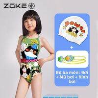ZOKE | Đồ Bơi Đào Tạo Chuyên Nghiệp Cho Trẻ Lớn Kiểu Tam Giác Một Mảnh