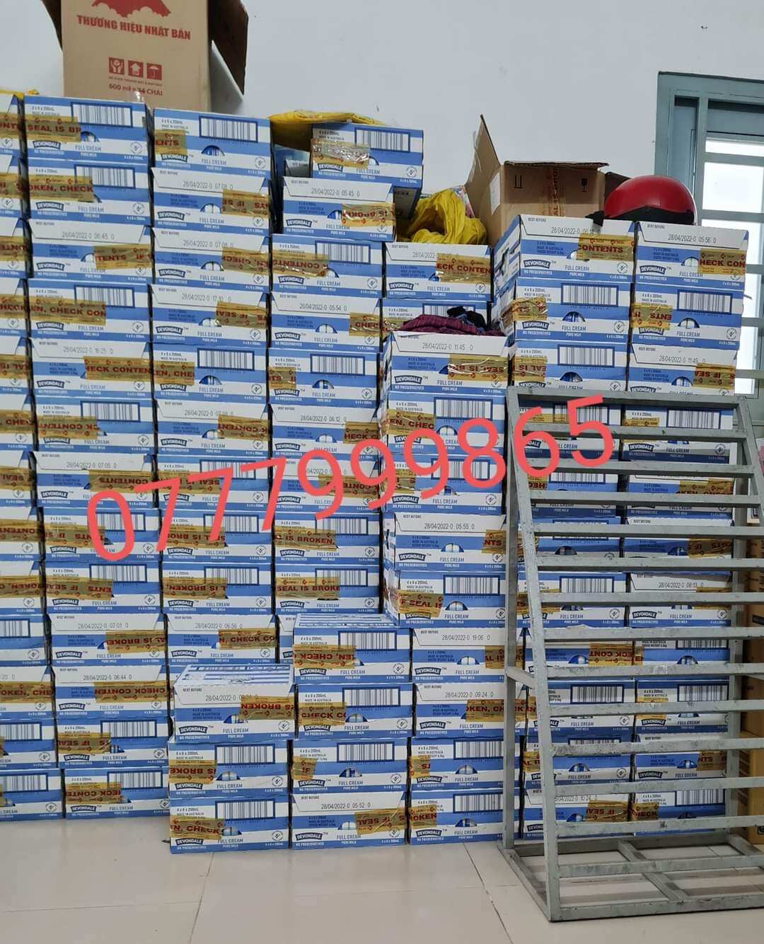 Lốc 6 hộp sữa tươi full cream Devondale nhập Úc