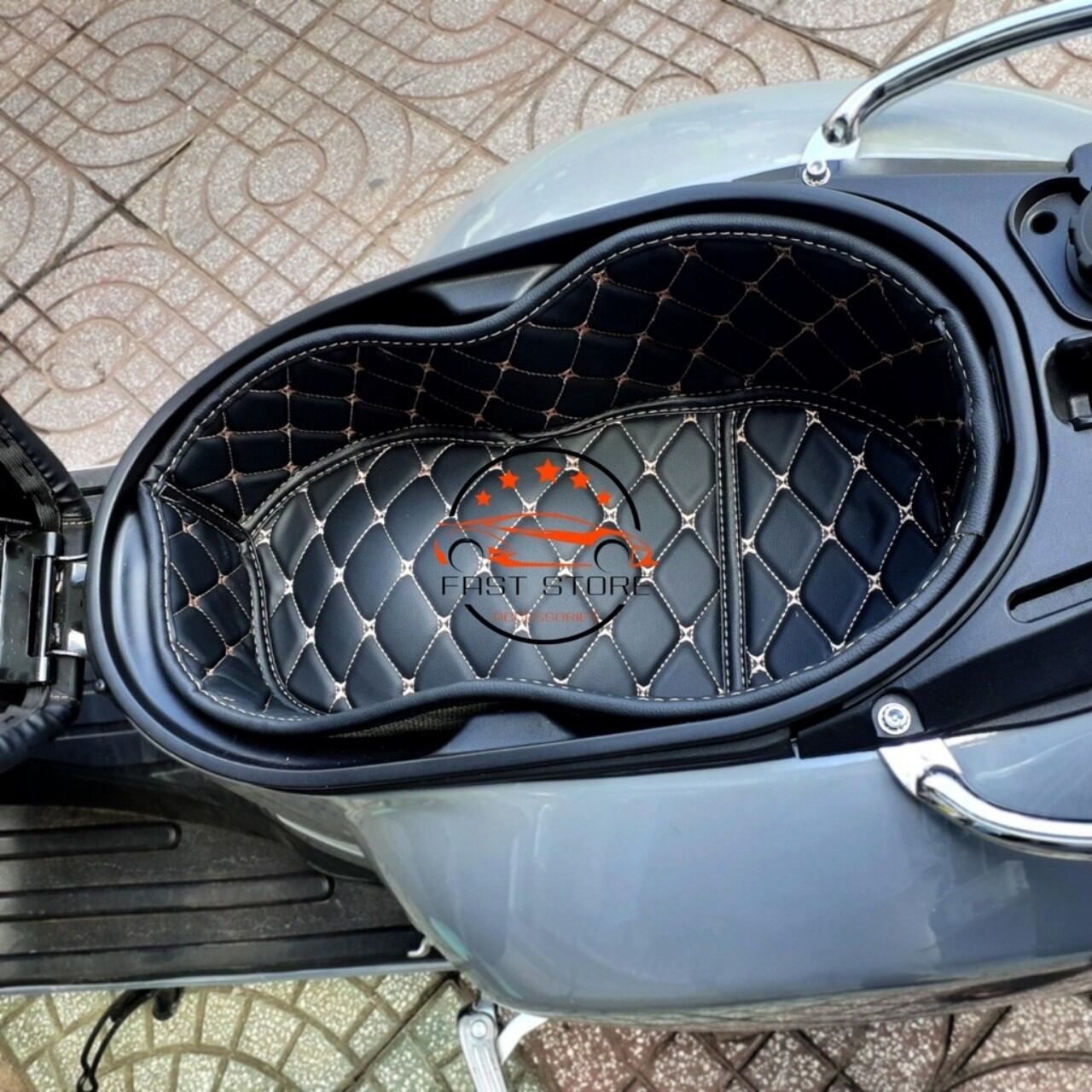 Thảm cách nhiệt xe máy Vespa GTS