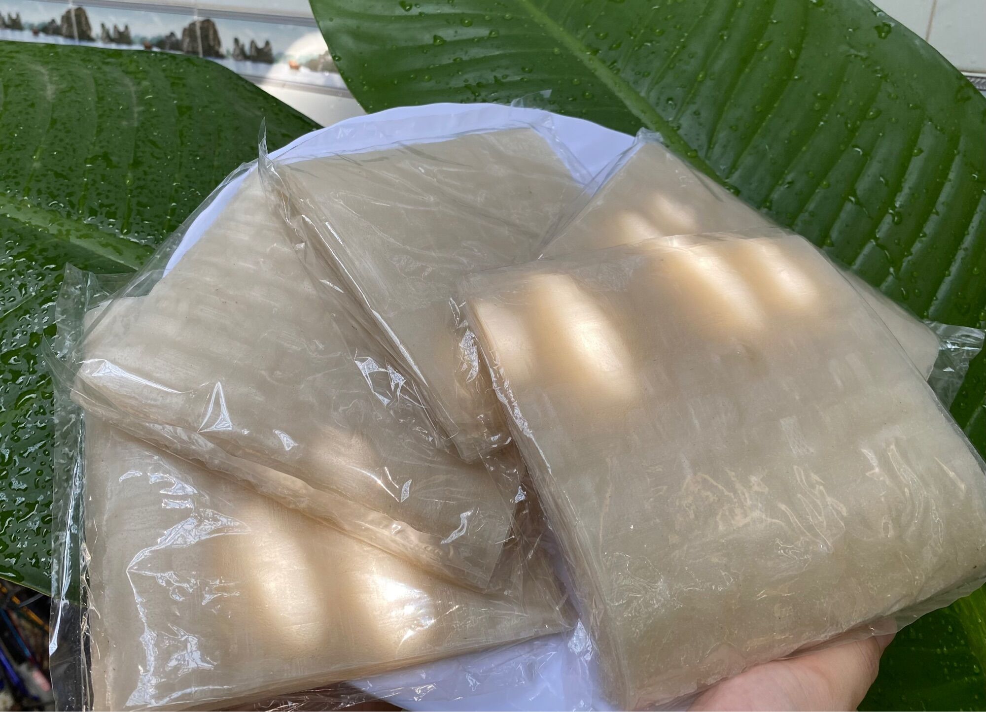 5 Bịch Bánh Tráng Bình Định Cuốn Chả Ram [5 bịch = 100 cái] (40k/ 5 bịch)