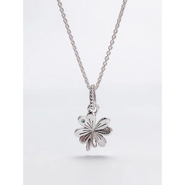 PAN ALE CHARM TREO CỎ 4 LÁ BẠC S925 CAO CẤP