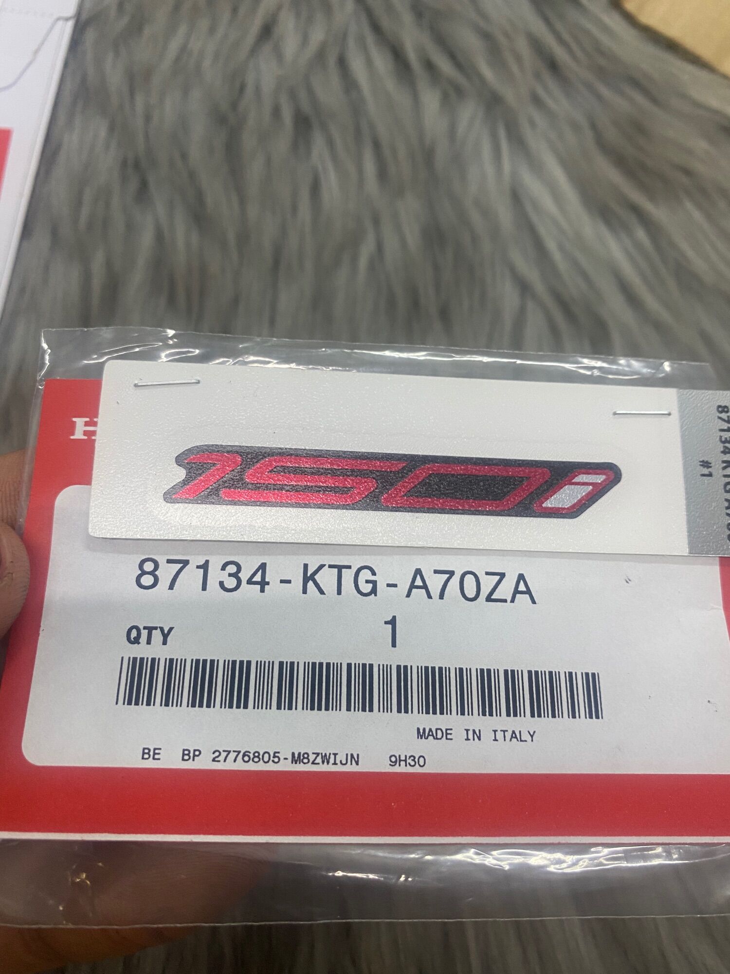 Tem số 150i sh sporty 2011