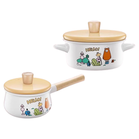 Supor | Nồi Đun Thực Phẩm Cho Bé Không Dính, Có Phủ Men Dùng Tại Nhà