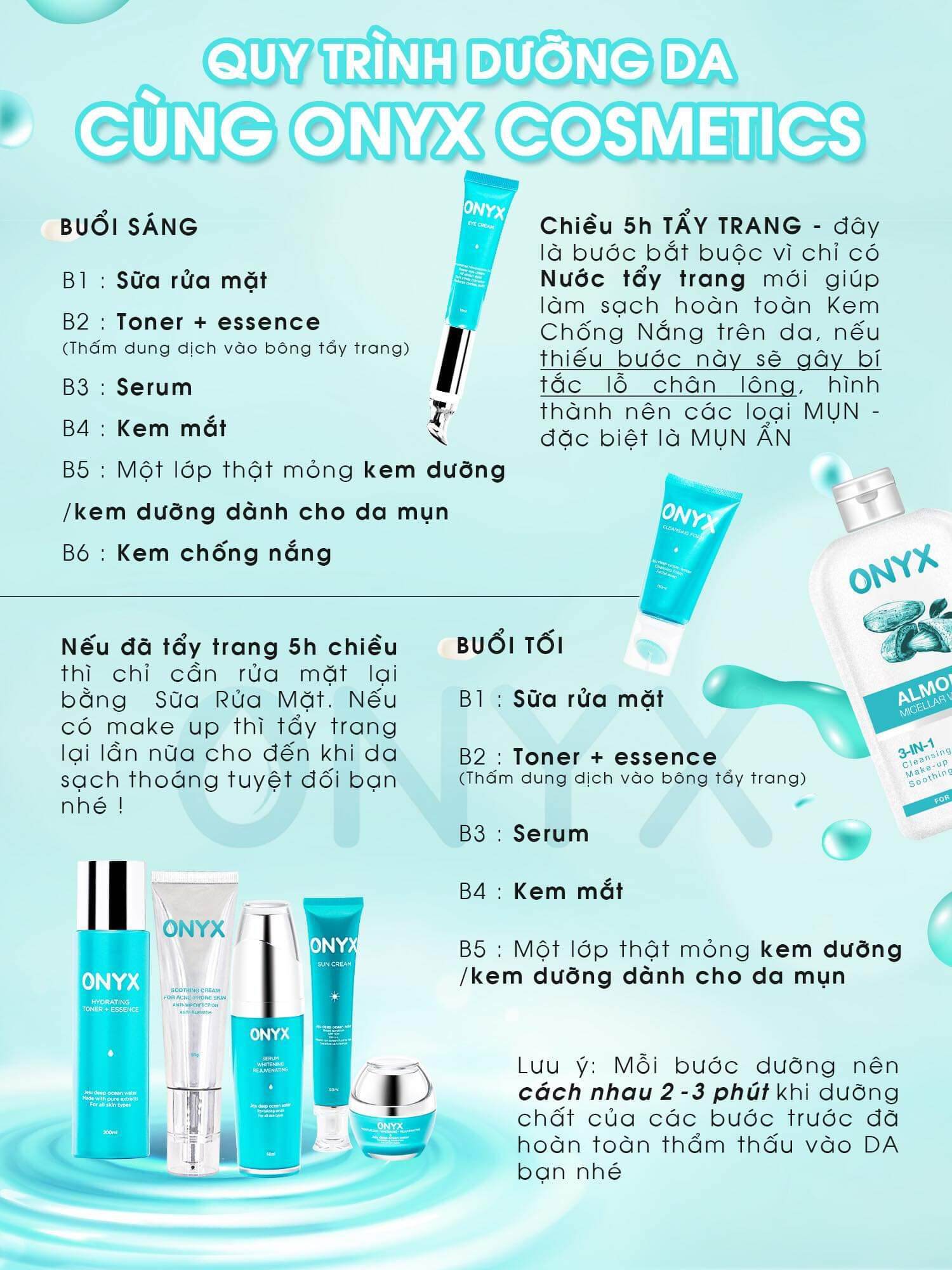 [HCM]Bộ đôi Serum & kem dưỡng #Onyx