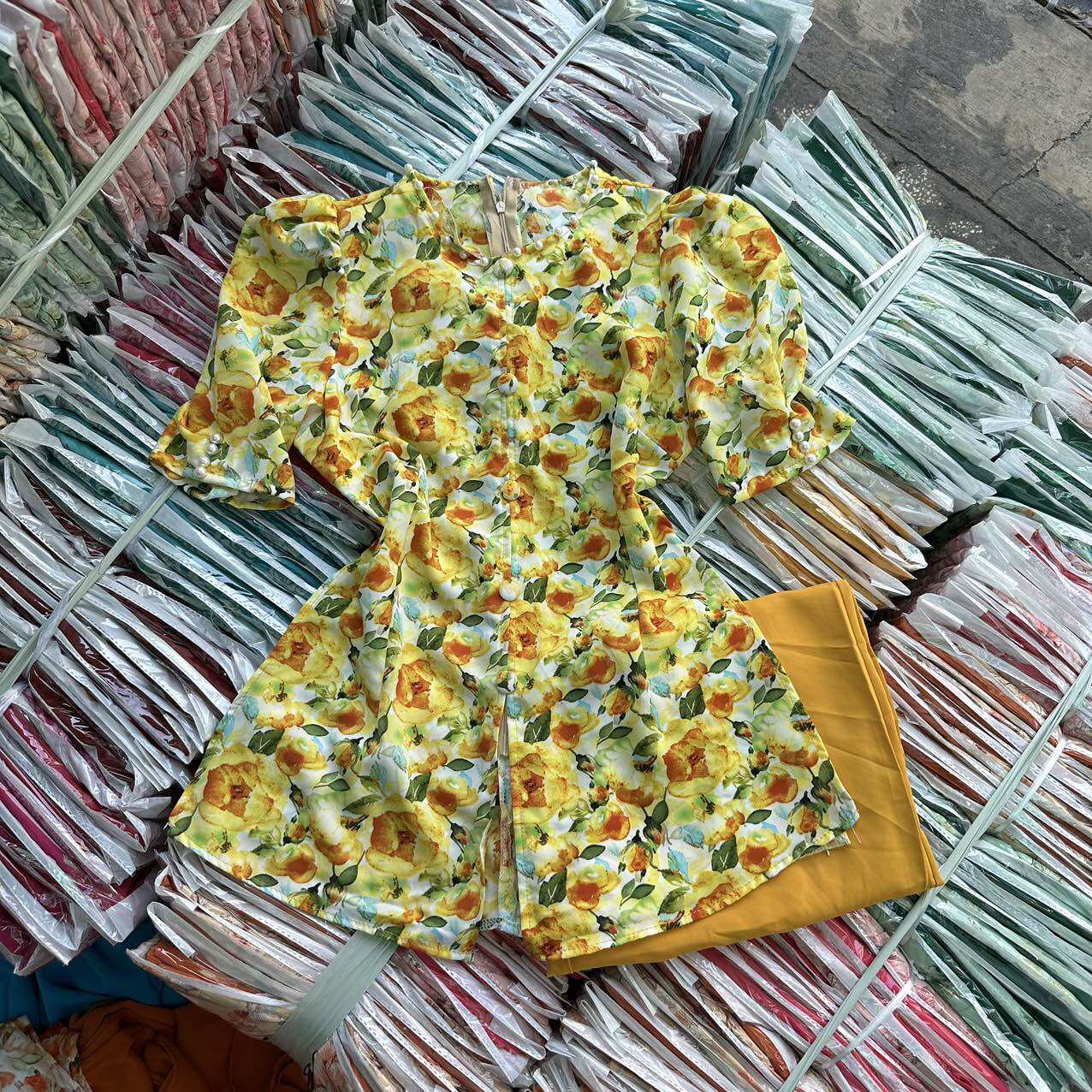 Đồ Lam Đi Chùa Lụa Đẹp Cao Cấp Trang Nhã