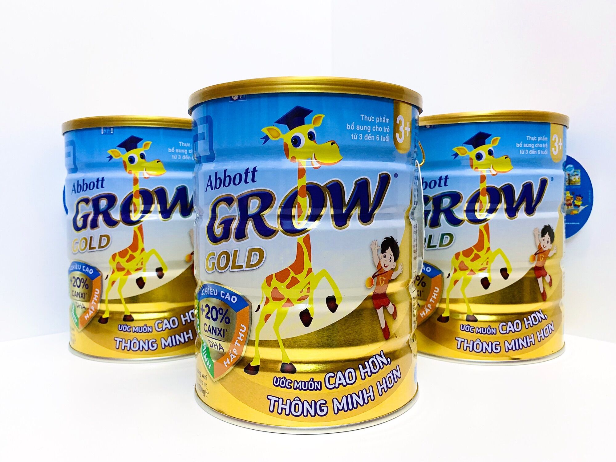 Abbott Grow Gold 3+ 900g (3-6 tuổi)