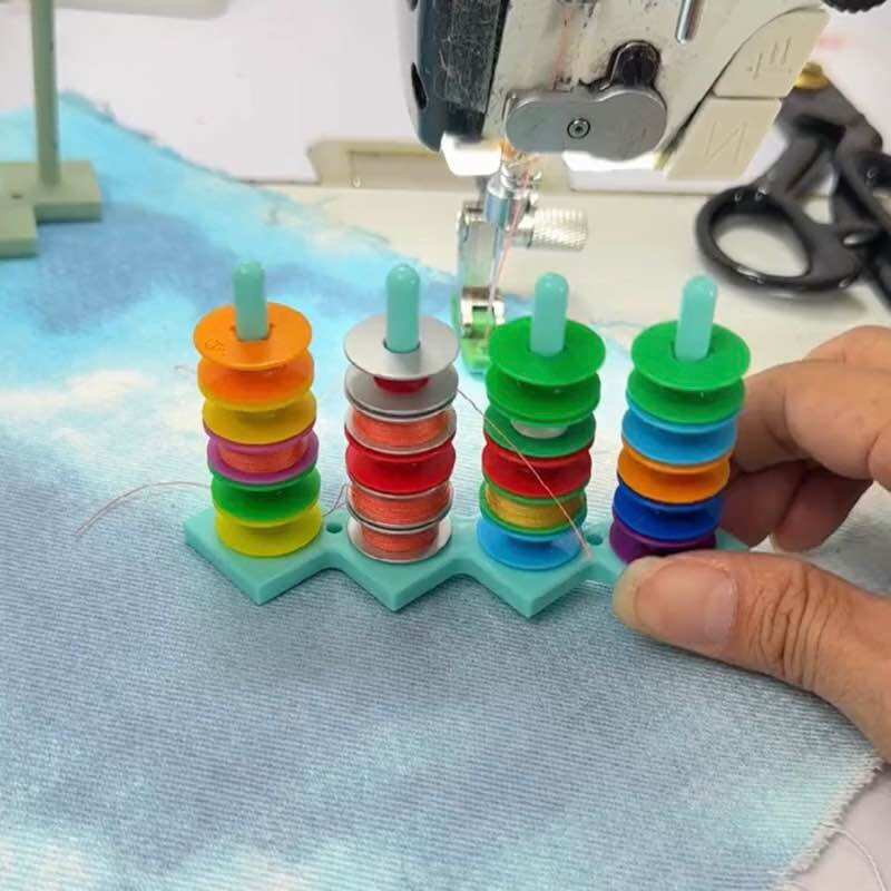 Đế để suốt chỉ có nam châm sử dụng cho máy may công nghiệp