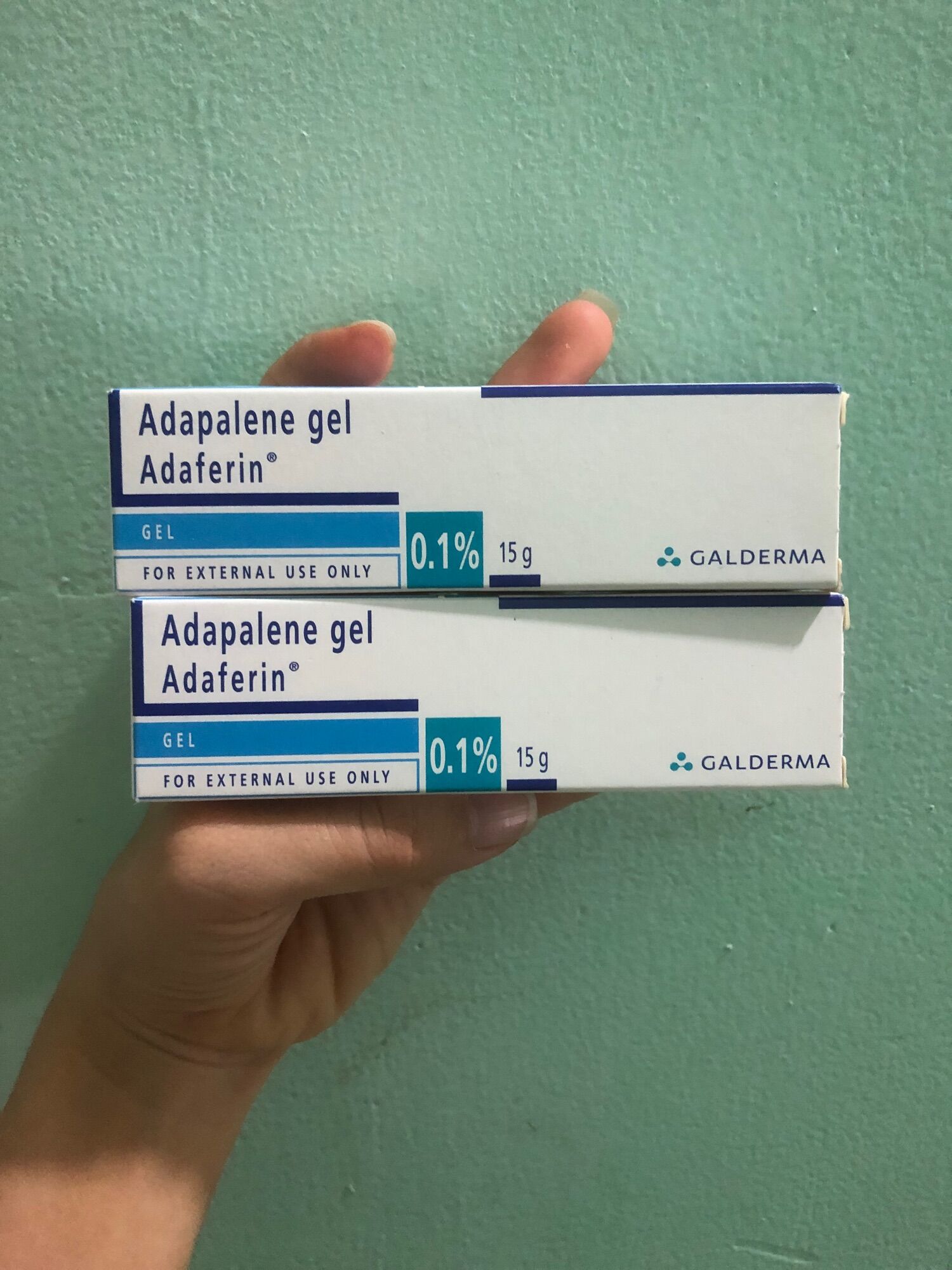 Adaferin Adapalene Gel 0.1% 15g