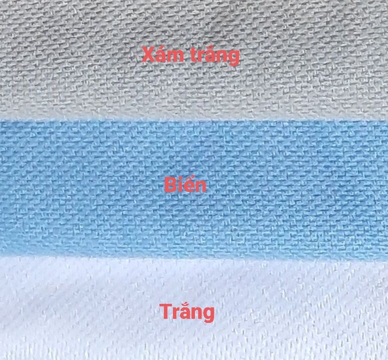 Vải thun cá sấu poly, nhiều màu (dài 10m * khổ 1m6)