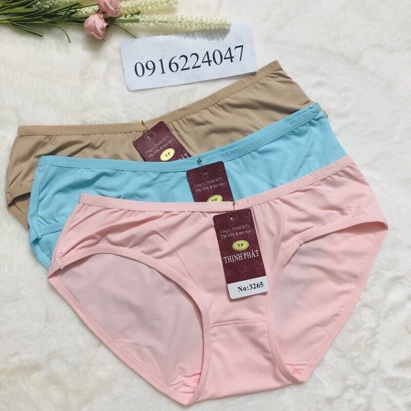 Quần lót nữ Thịnh Phát/ quần chíp nữ thun lạnh/ set 10c, chất lượng đảm bảo an toàn đến sức khỏe người sử dụng, cam kết hàng đúng mô tả