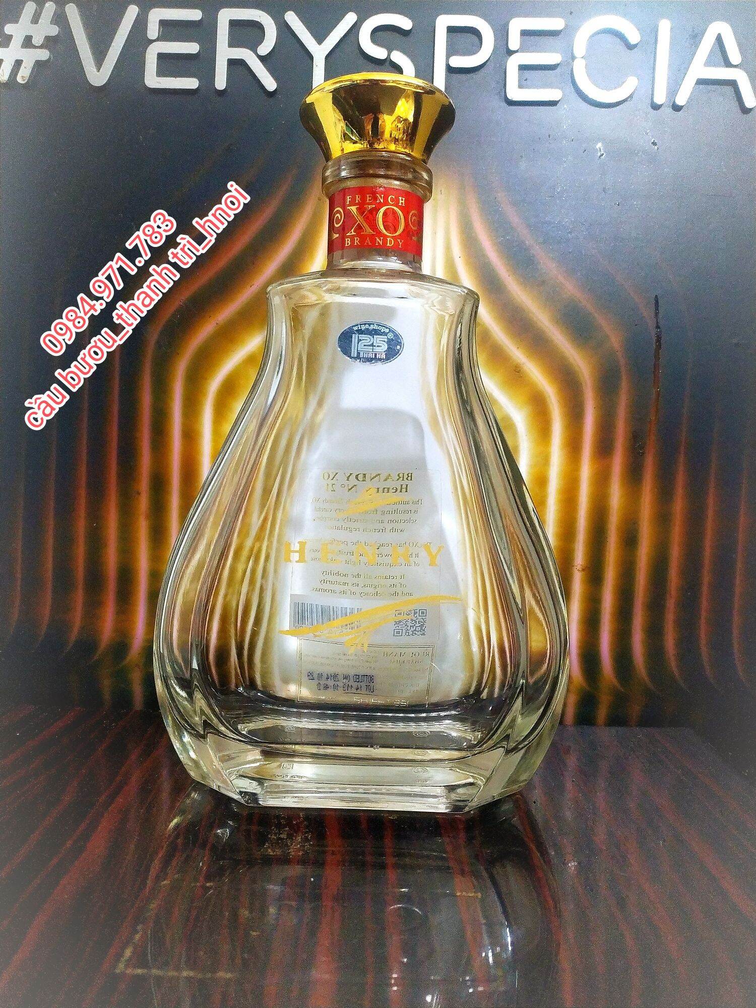 Vỏ chai XO cao cấp các loại, [dung tích 700ml]