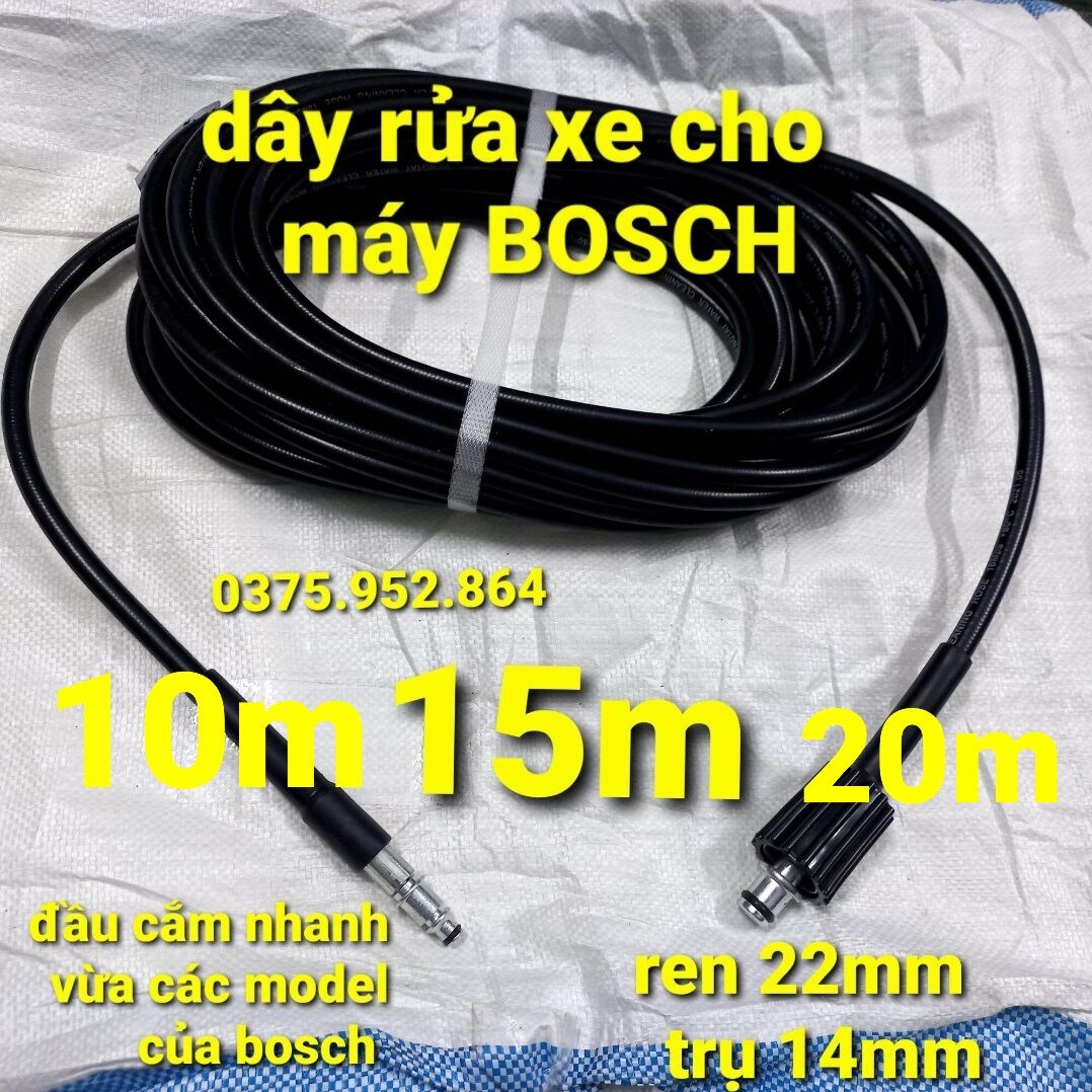 Dây rửa xe cho máy bos.ch
