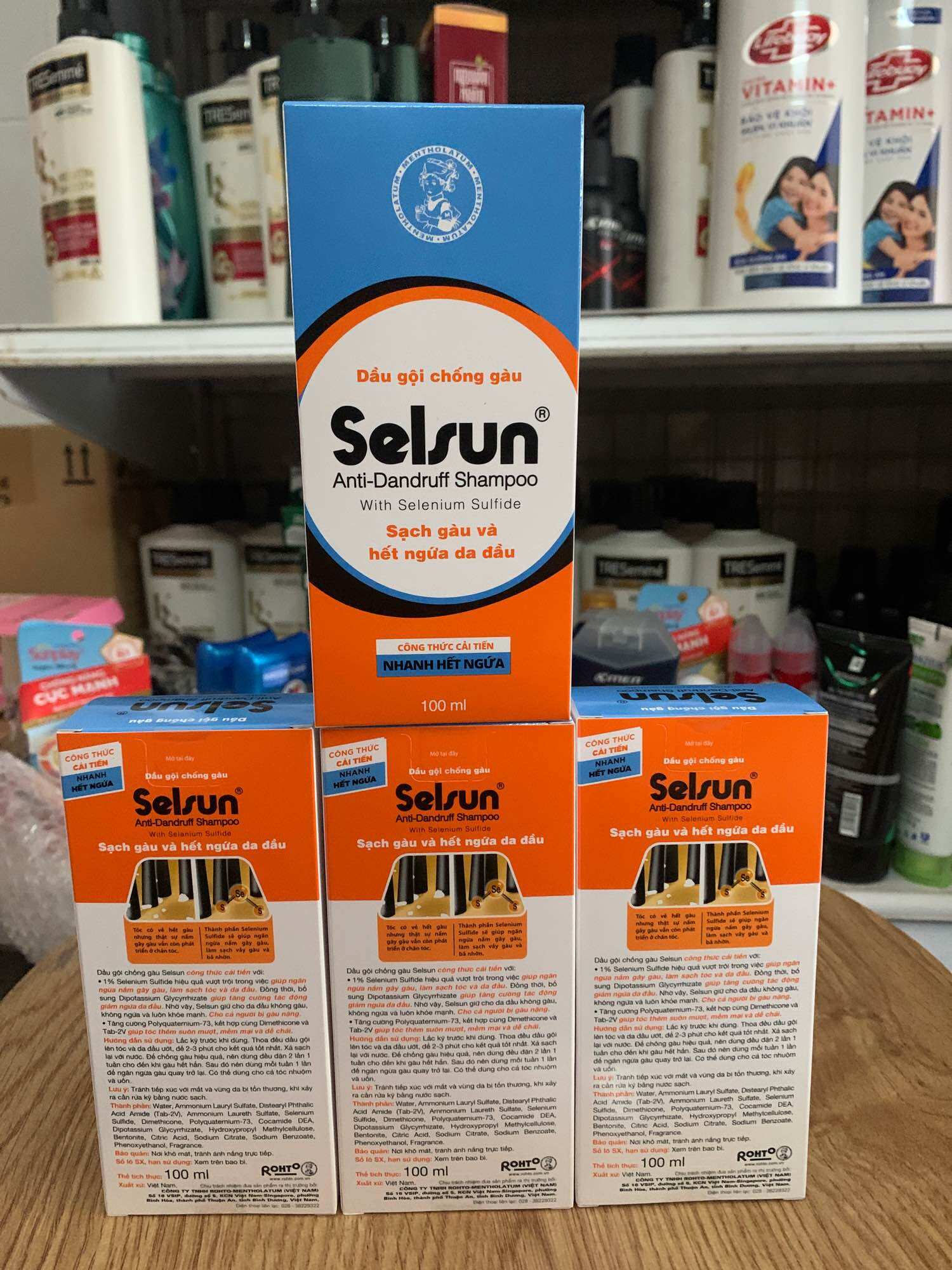 [DATE 2027] Dầu gội chống gàu Selsun 100ml