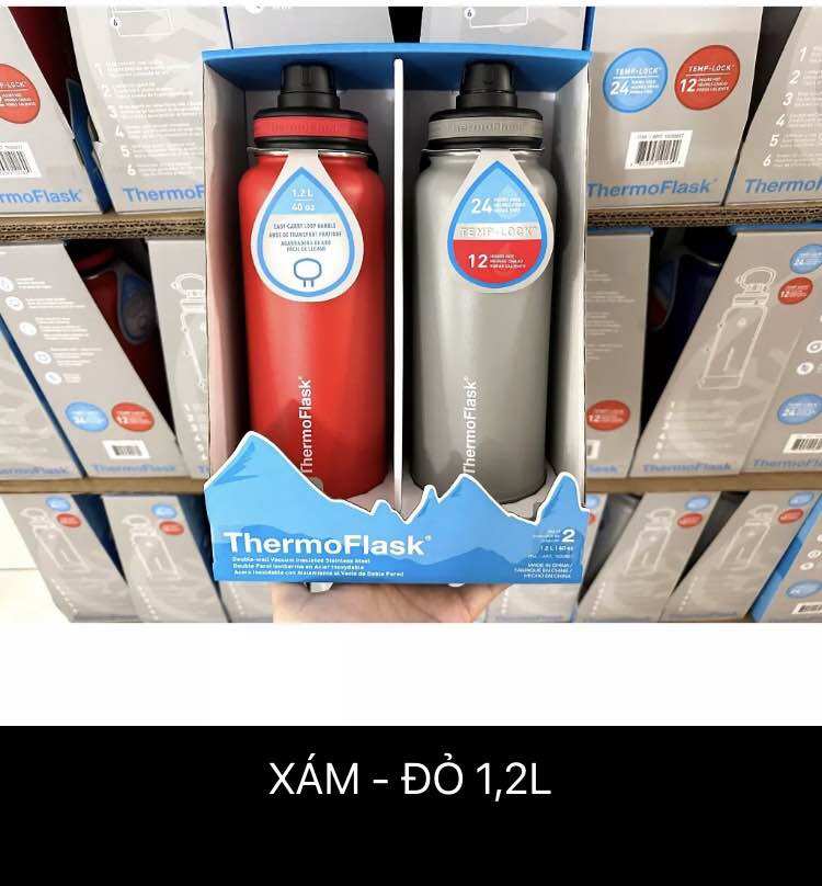 BÌNH GIỮ NHIỆT THERMOFLASK 1200Ml MODEL MỚI 2022