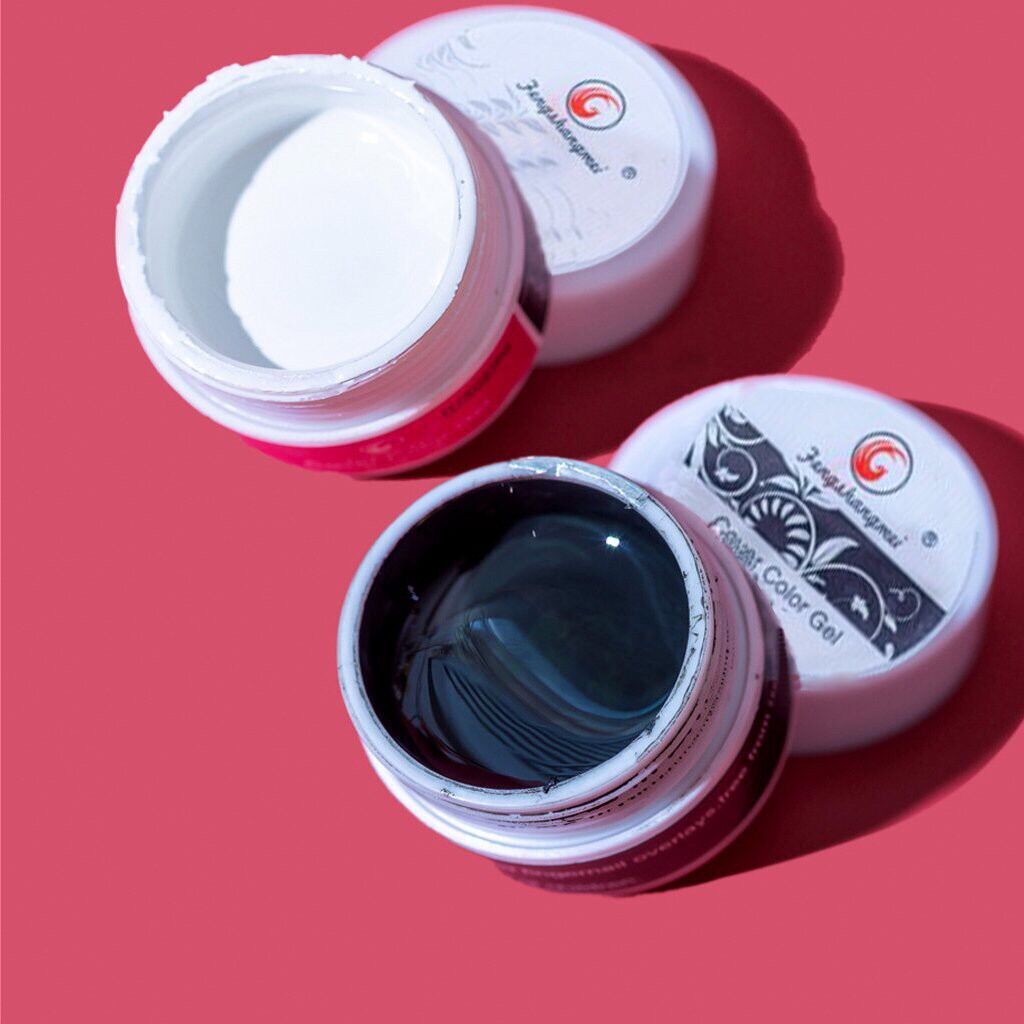 Gel vẽ đen trắng loại đặc