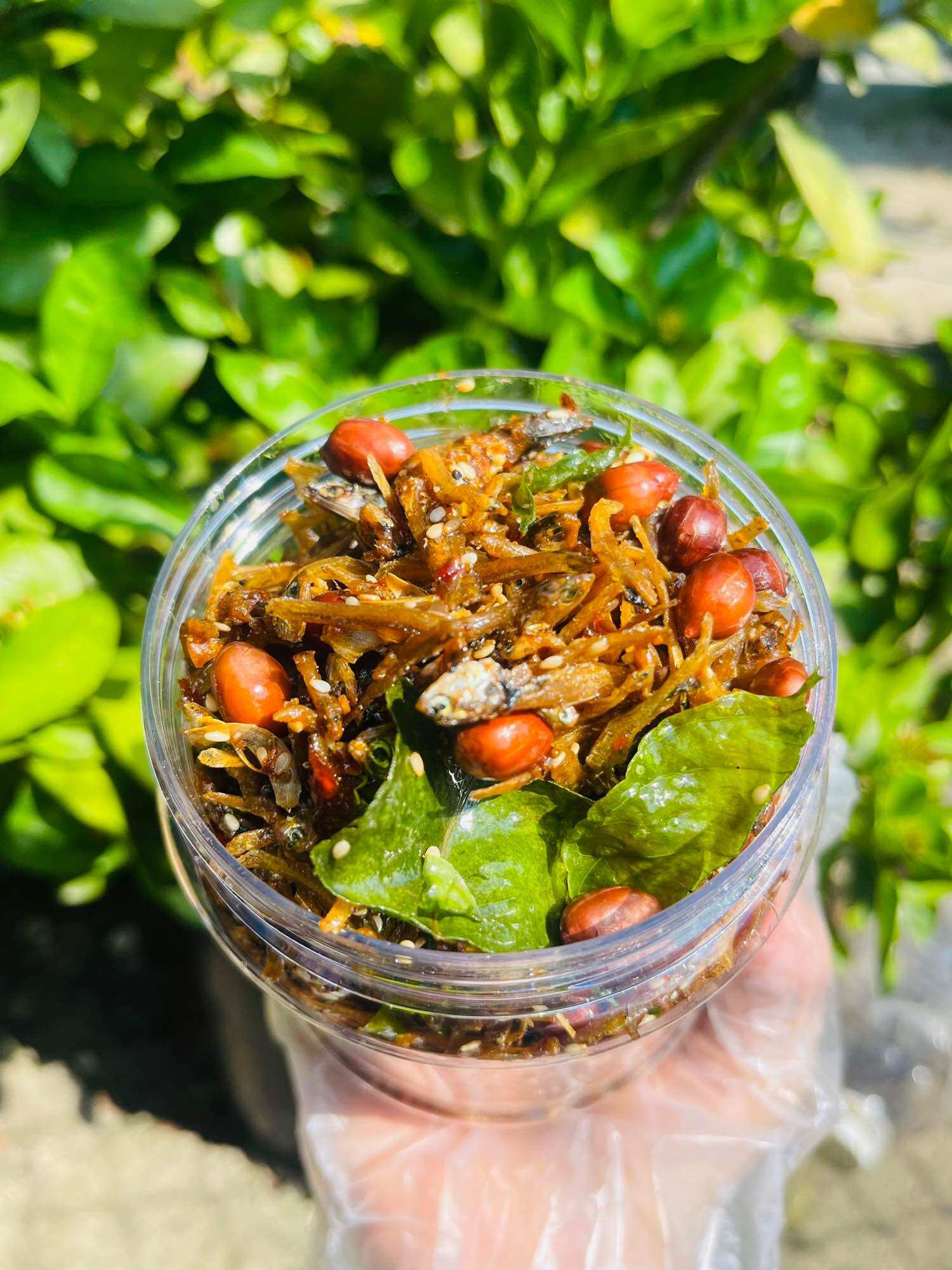 CÁ CƠM MỜM SỮA RIM ĐẬU PHỘNG HỦ 300gram
