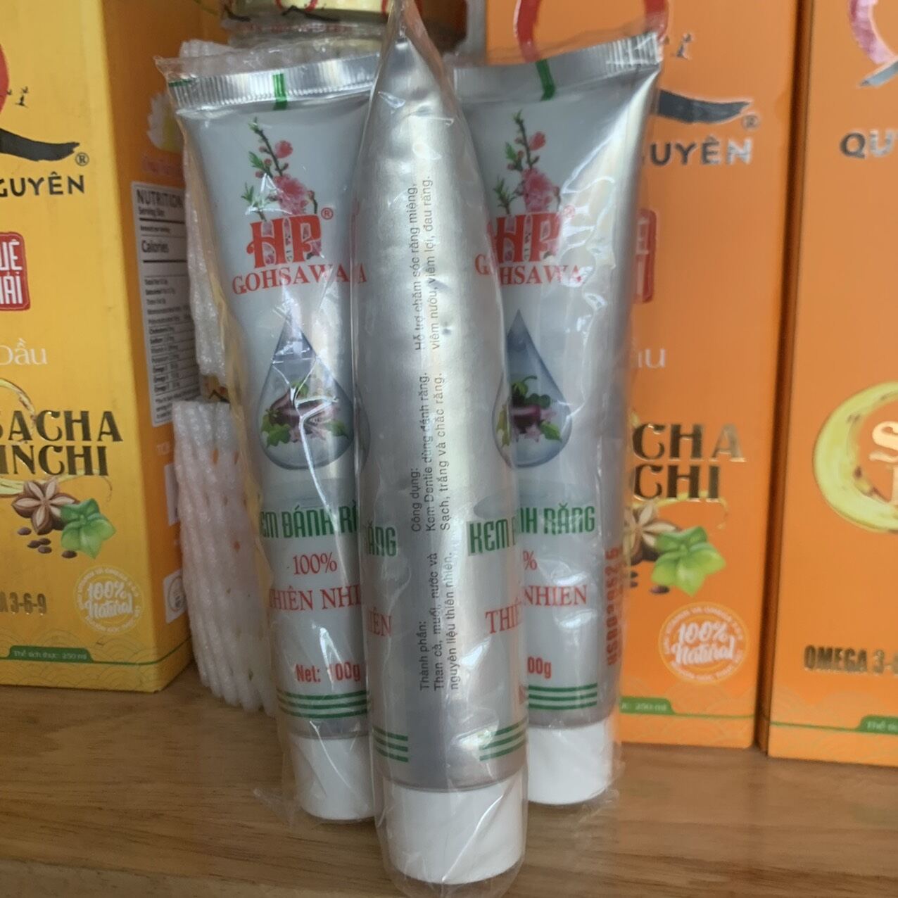 Kem đánh răng Ohsawa làm sạch răng, giữ răng trắng và chắc khỏe 100g