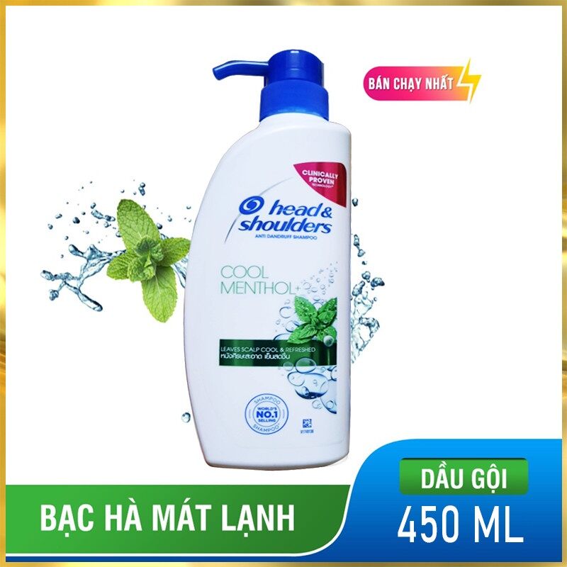 Dầu gội bạc hà Cool Menthol head&shoulders thái lan