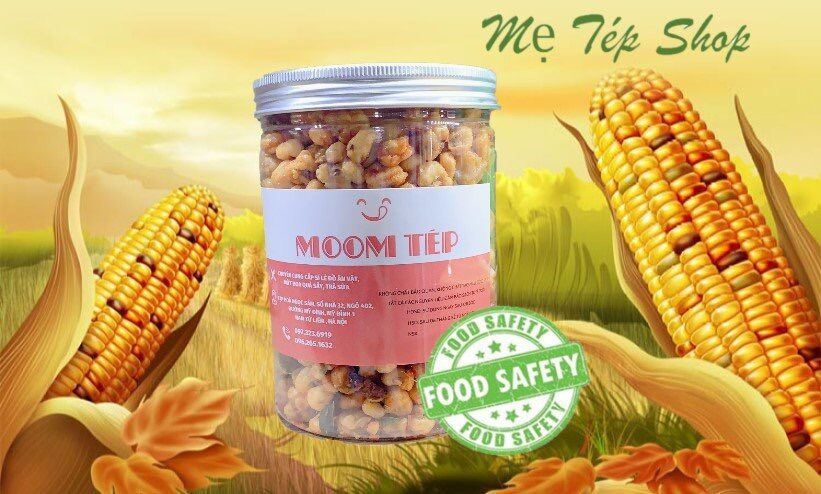 300g ngô bò lá chanh thơm ngon giòn tan