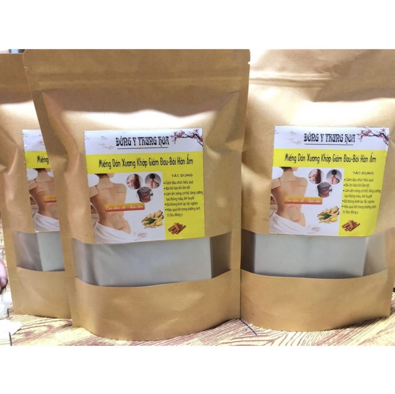 Miếng dán đau nhức xương khớp loại 100 miếng