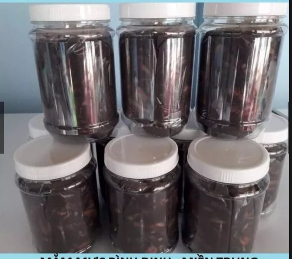 3 hủ mắm mực sữa (1_hủ 500gram)