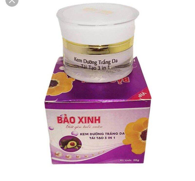 Kem dưỡng trắng tái tạo da 3in1 bảo xinh 20g