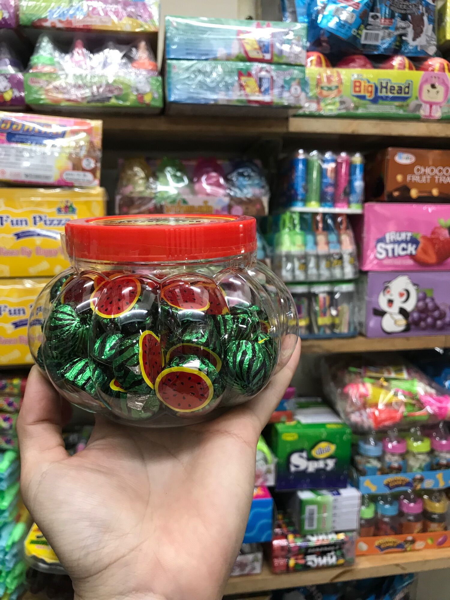 Kẹo Socola Hình Dưa Hấu ( 1 Hộp 300g)