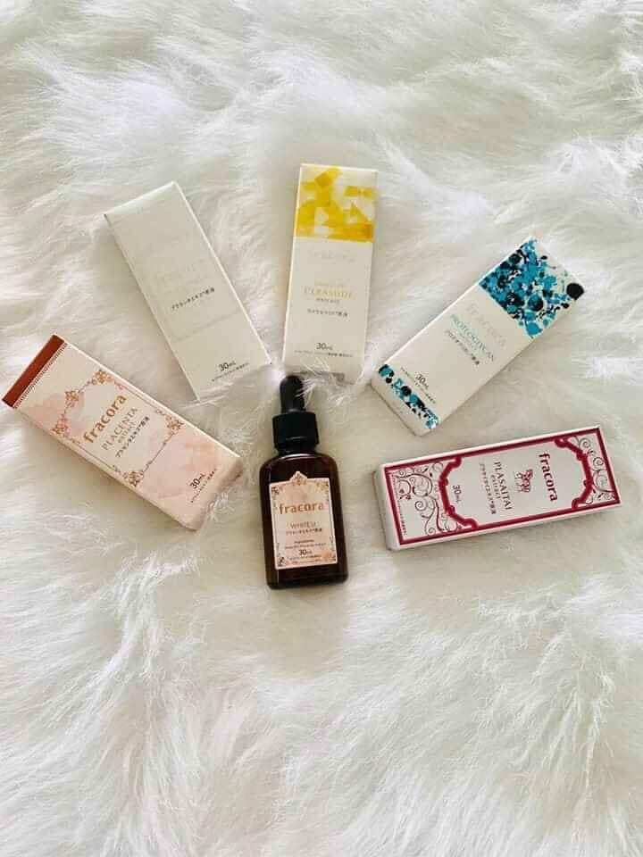 Serum Fracora Enrich trắng, White, Collagen, ngựa Plasaitai hồng, tổ yến, Xanh Proteoglycan, ngựa Saitai vàng nội địa chính hãng 30ml