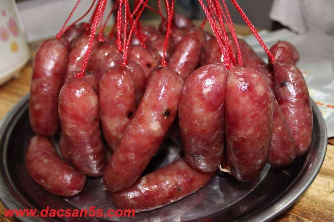 Lạp xưởng tươi cần đước Đặc Sản 5S