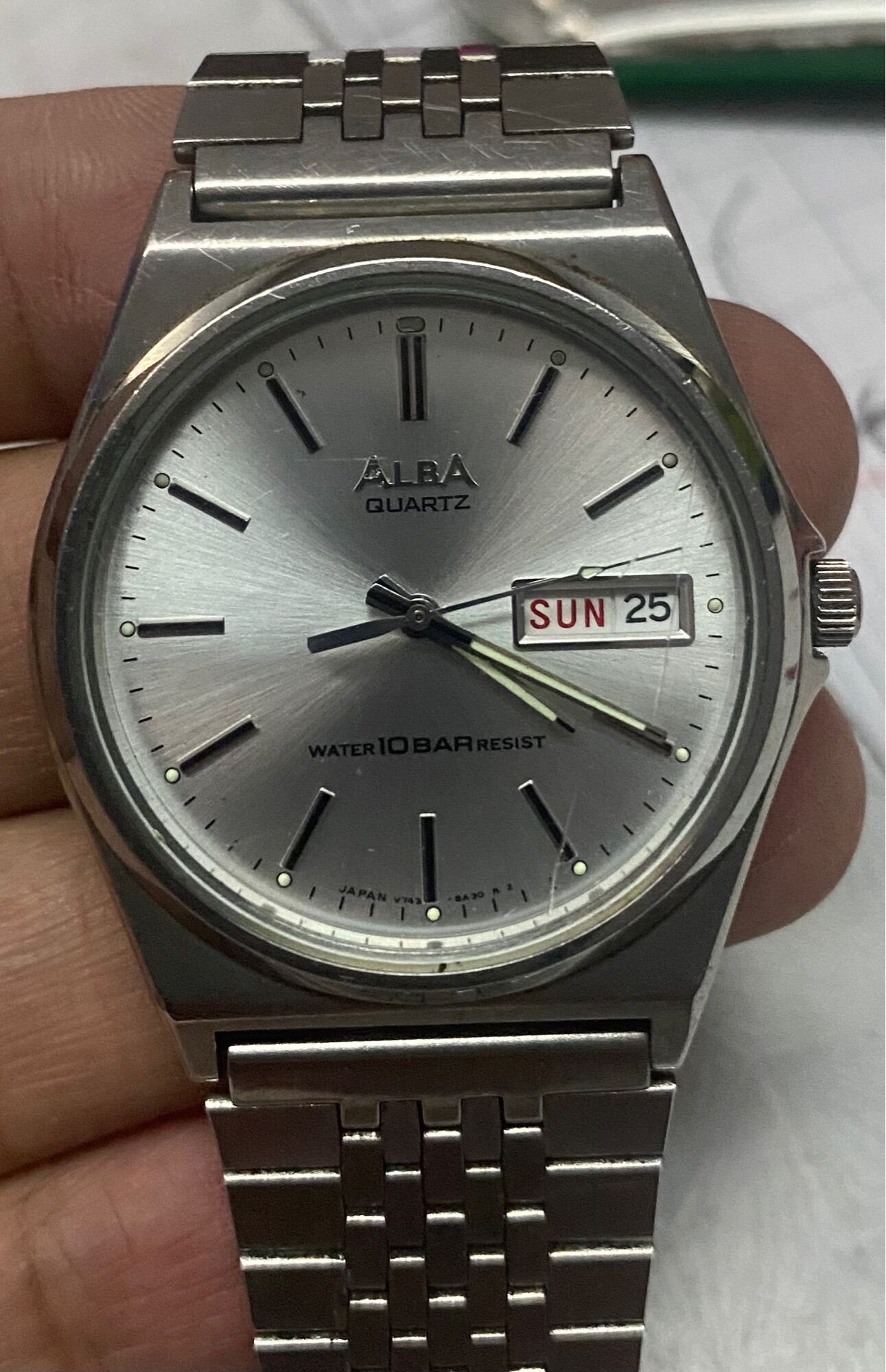 Đồng hồ hiệu ALBA của SEIKO nguyên zin