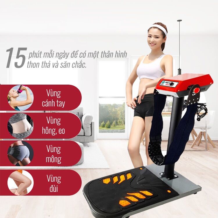 Máy đánh giảm mỡ bụng đứng pro new 2022