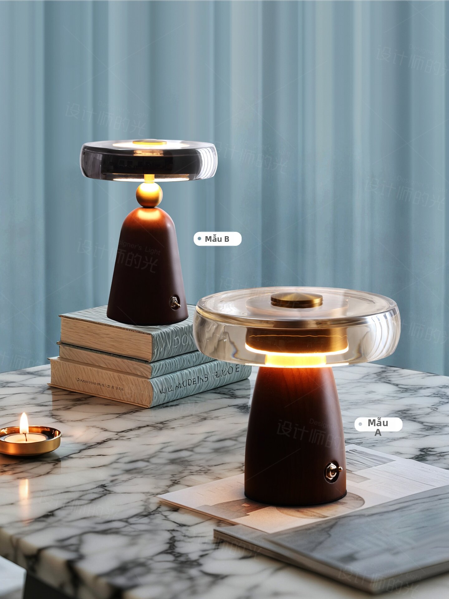 Designer's Light | Elegant Italian Style Night Light Giá 2,089,000 Đồng*Miễn phí vận chuyển