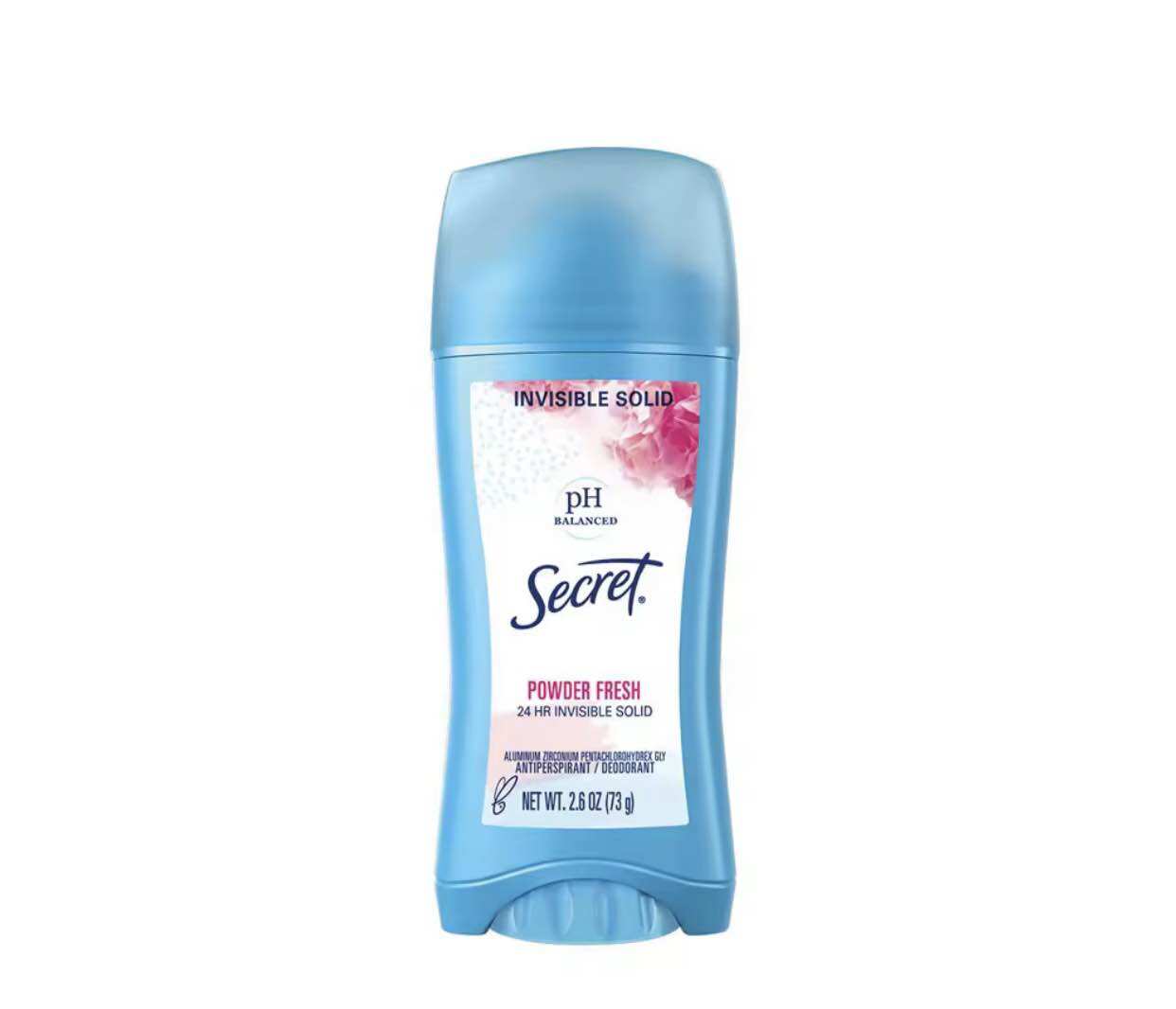 Lăn Sáp Khử Mùi Secret cho phái Nữ Powder Fresh (hàng nhập Mỹ)- Invisible Solid - 73g