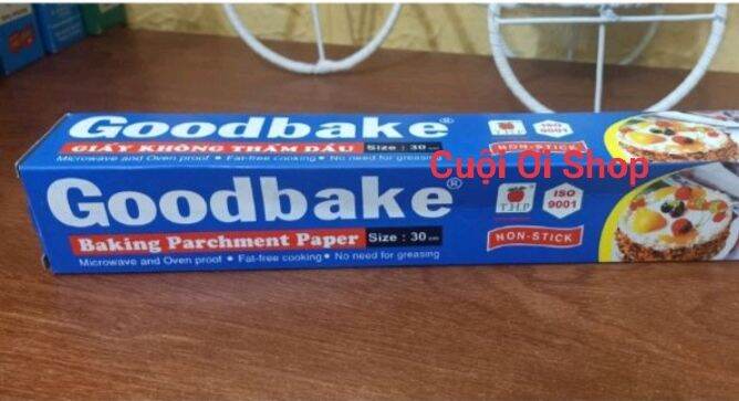 Giấy nến nướng bánh Goodbake cuộn nhỏ 30 cm*5m/giấy Lót bánh/